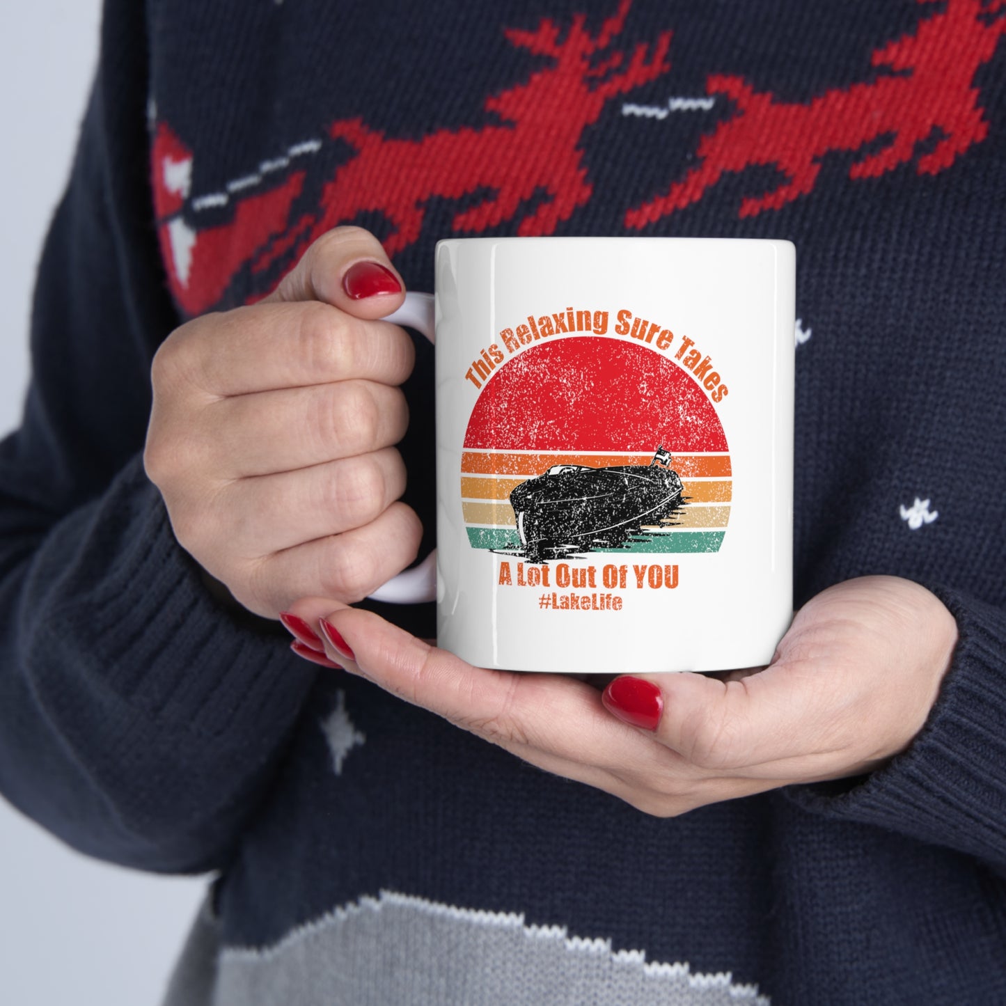 #LakeLife Ceramic Mug 11oz