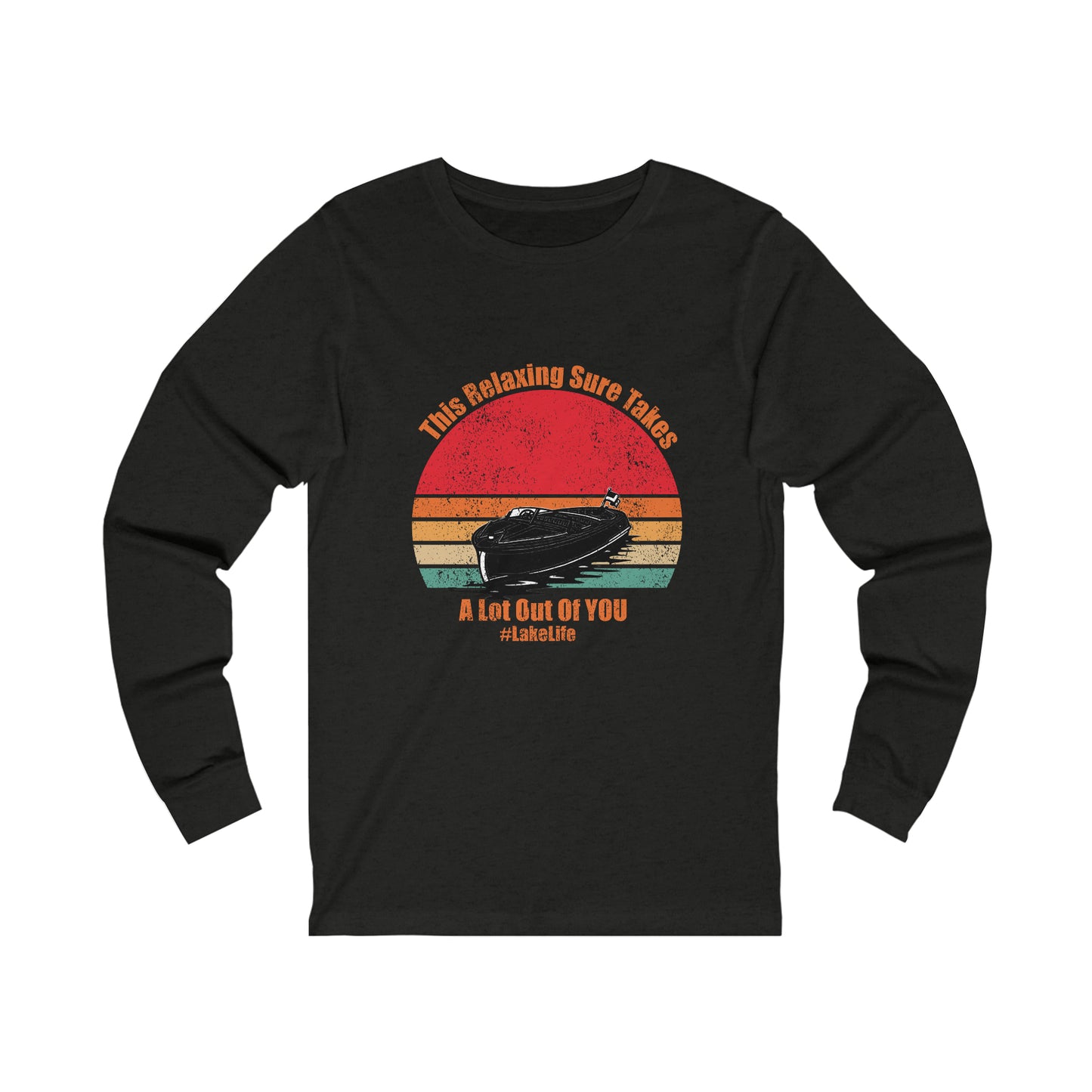 #LakeLife Unisex Jersey Long Sleeve Tee