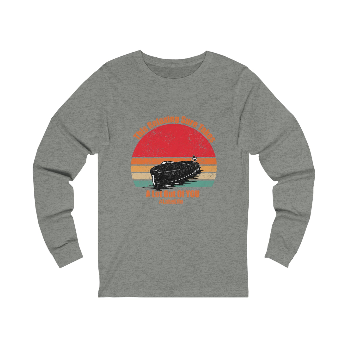 #LakeLife Unisex Jersey Long Sleeve Tee