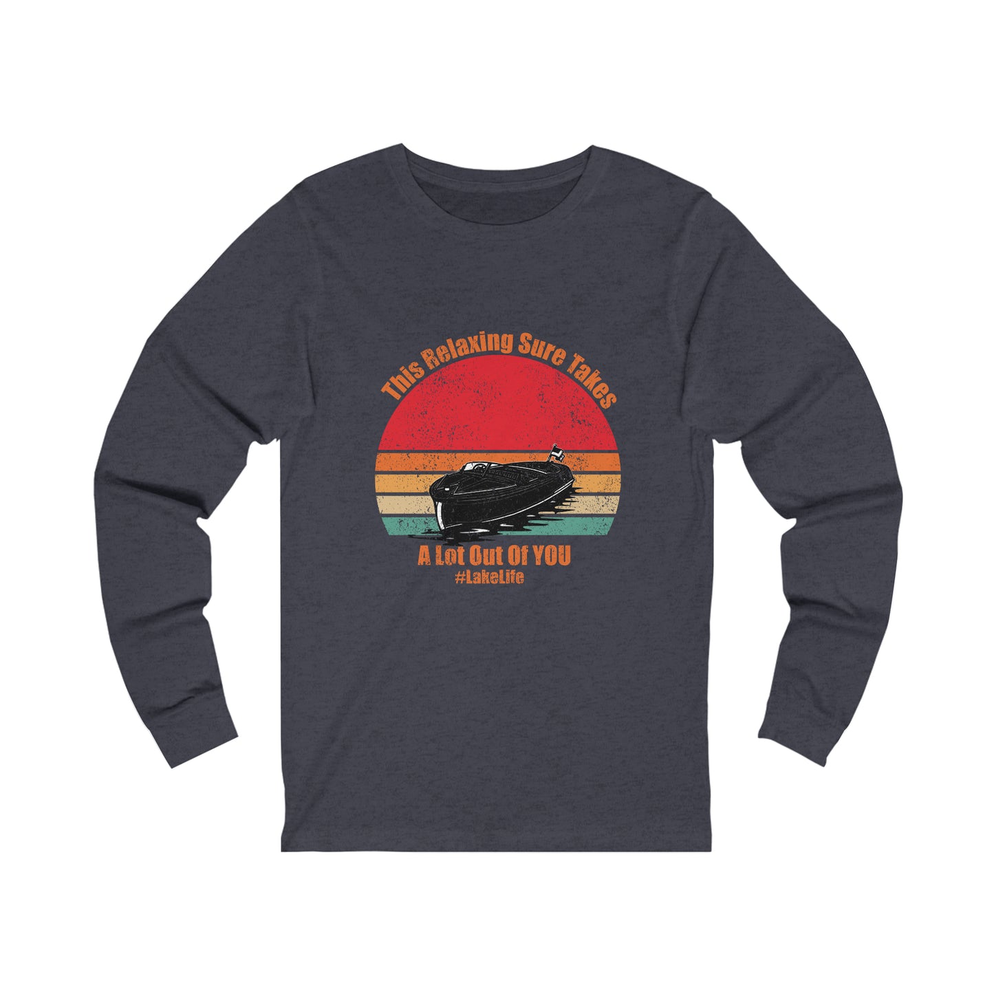 #LakeLife Unisex Jersey Long Sleeve Tee