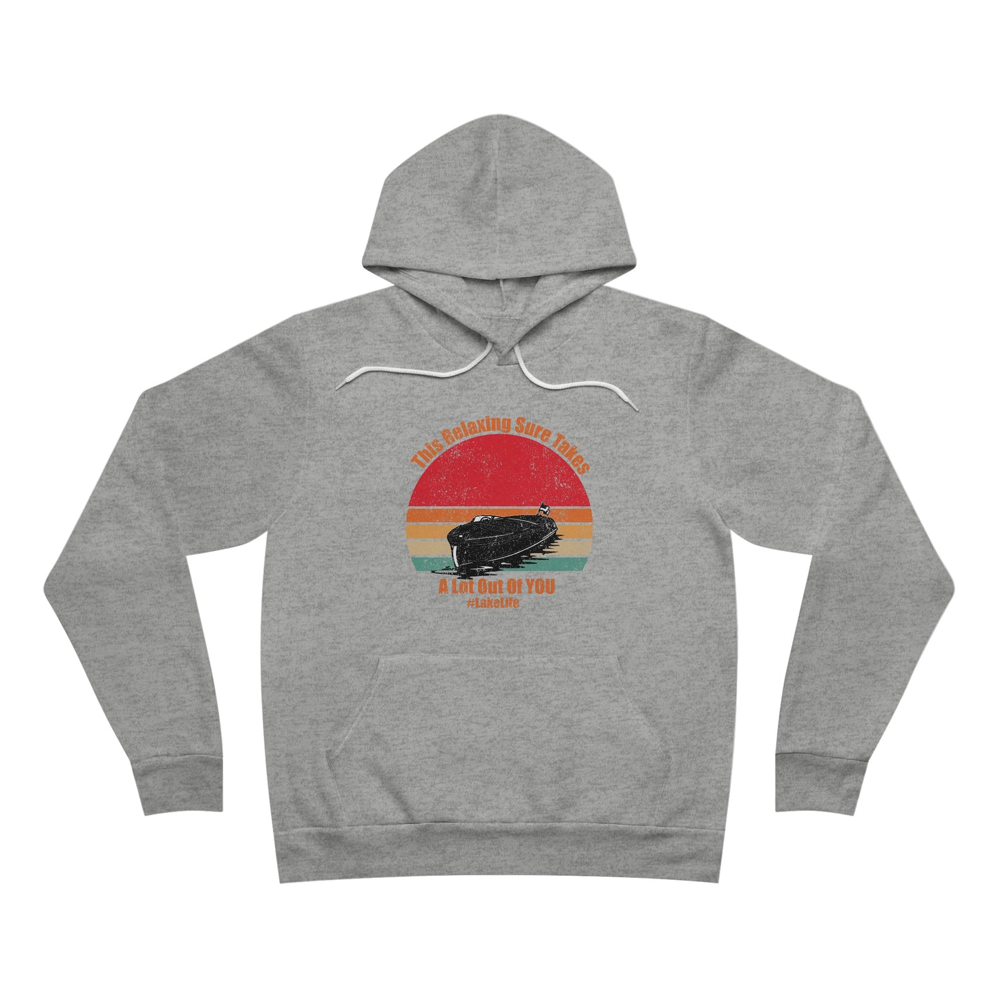 #LakeLife Unisex Sponge Fleece Pullover Hoodie