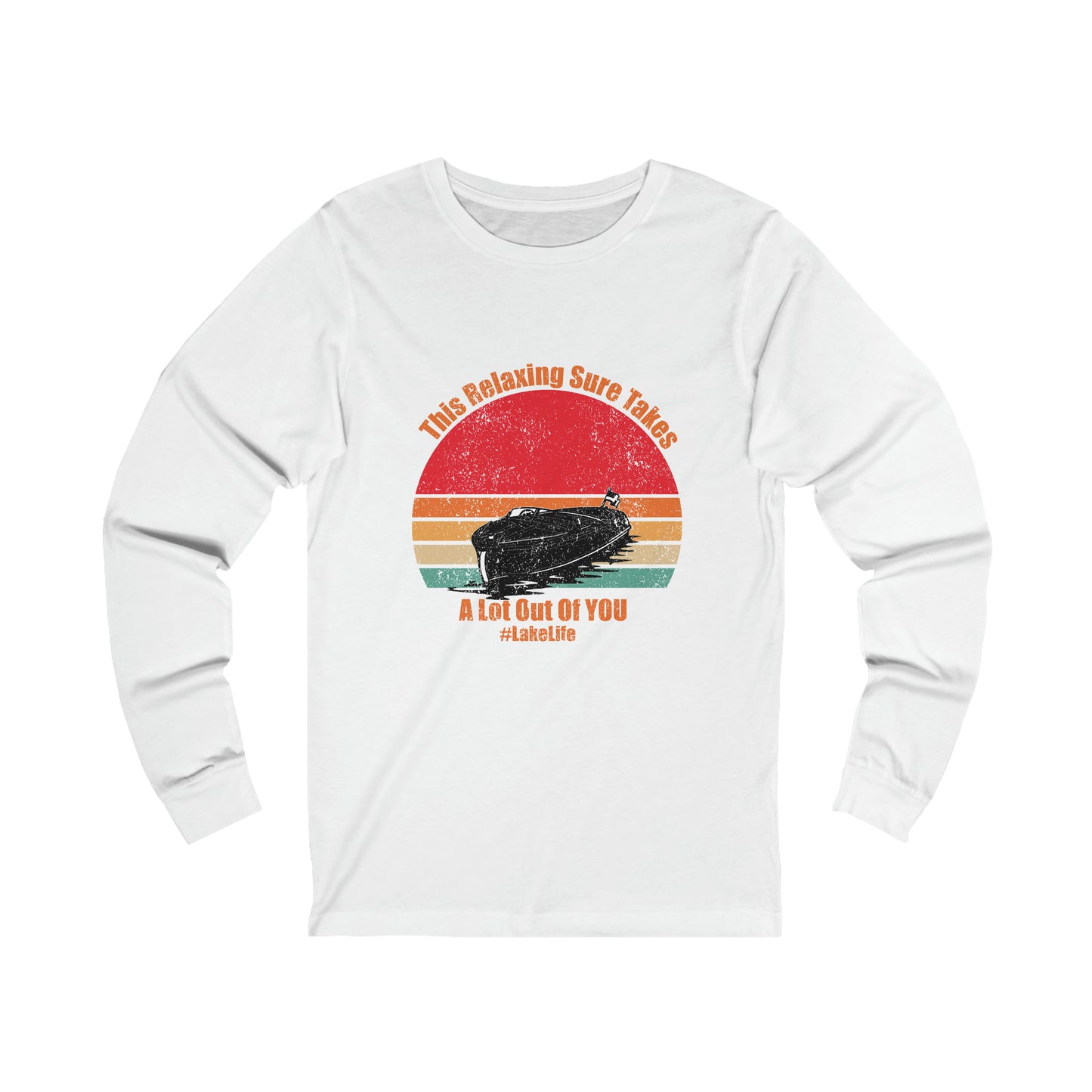 #LakeLife Unisex Jersey Long Sleeve Tee