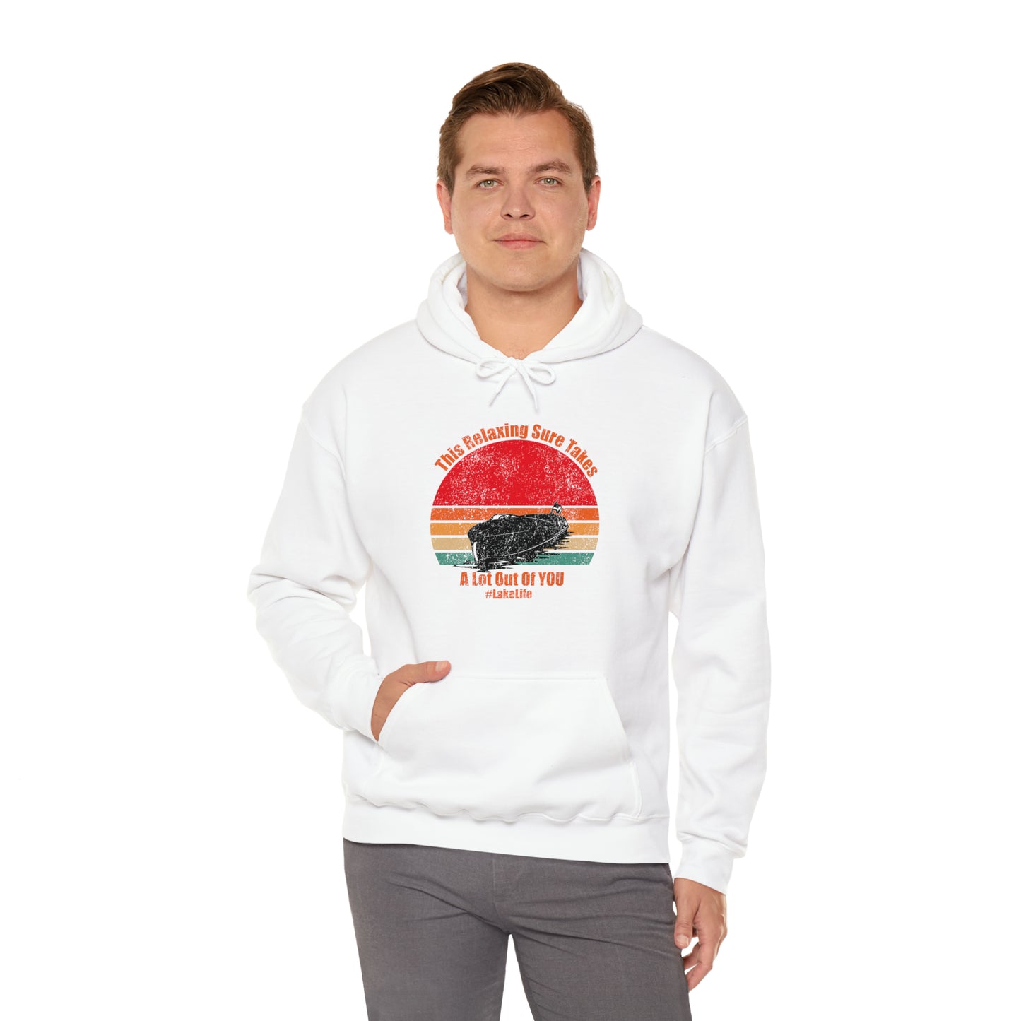 #LakeLife Unisex Heavy Blend™ Hooded Sweatshirt