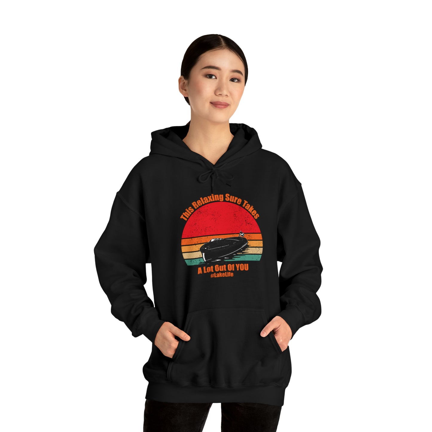 #LakeLife Unisex Heavy Blend™ Hooded Sweatshirt