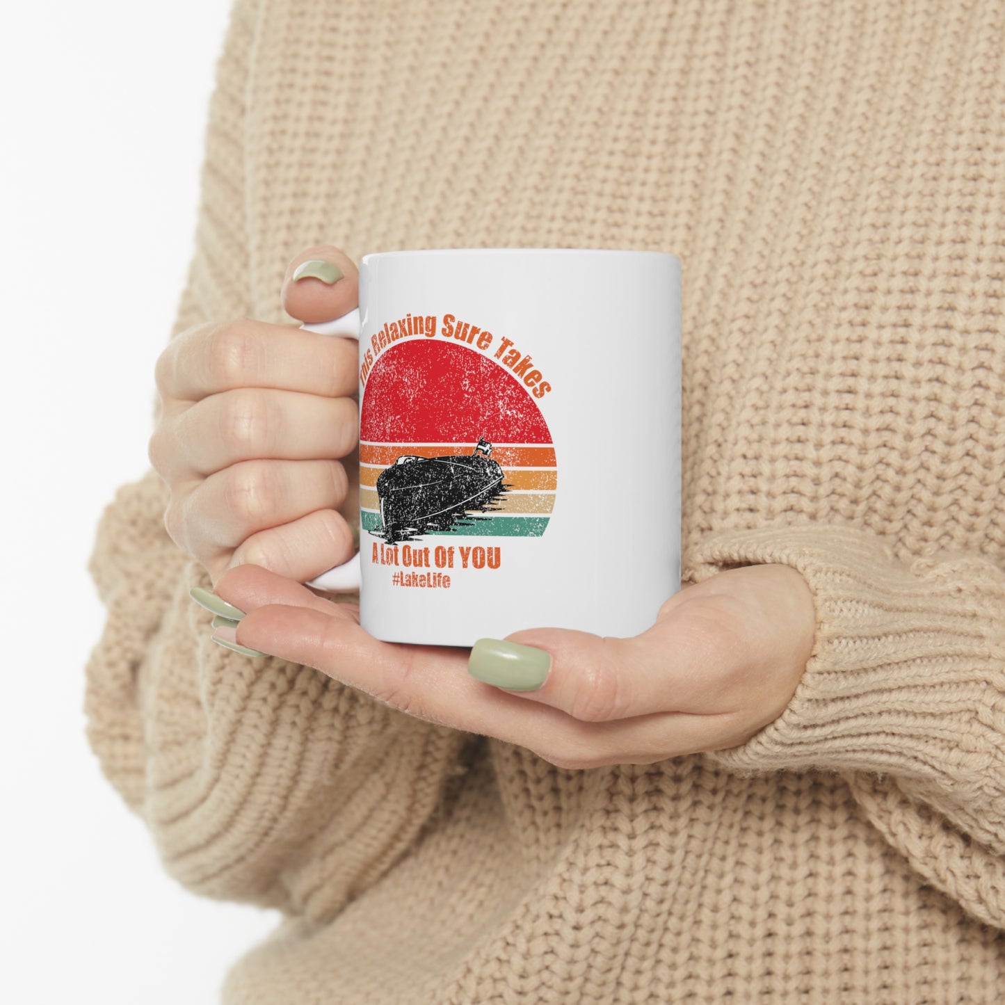 #LakeLife Ceramic Mug 11oz