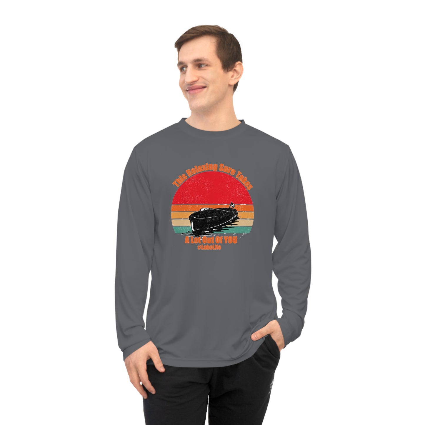 #LakeLife Unisex Performance Long Sleeve Shirt