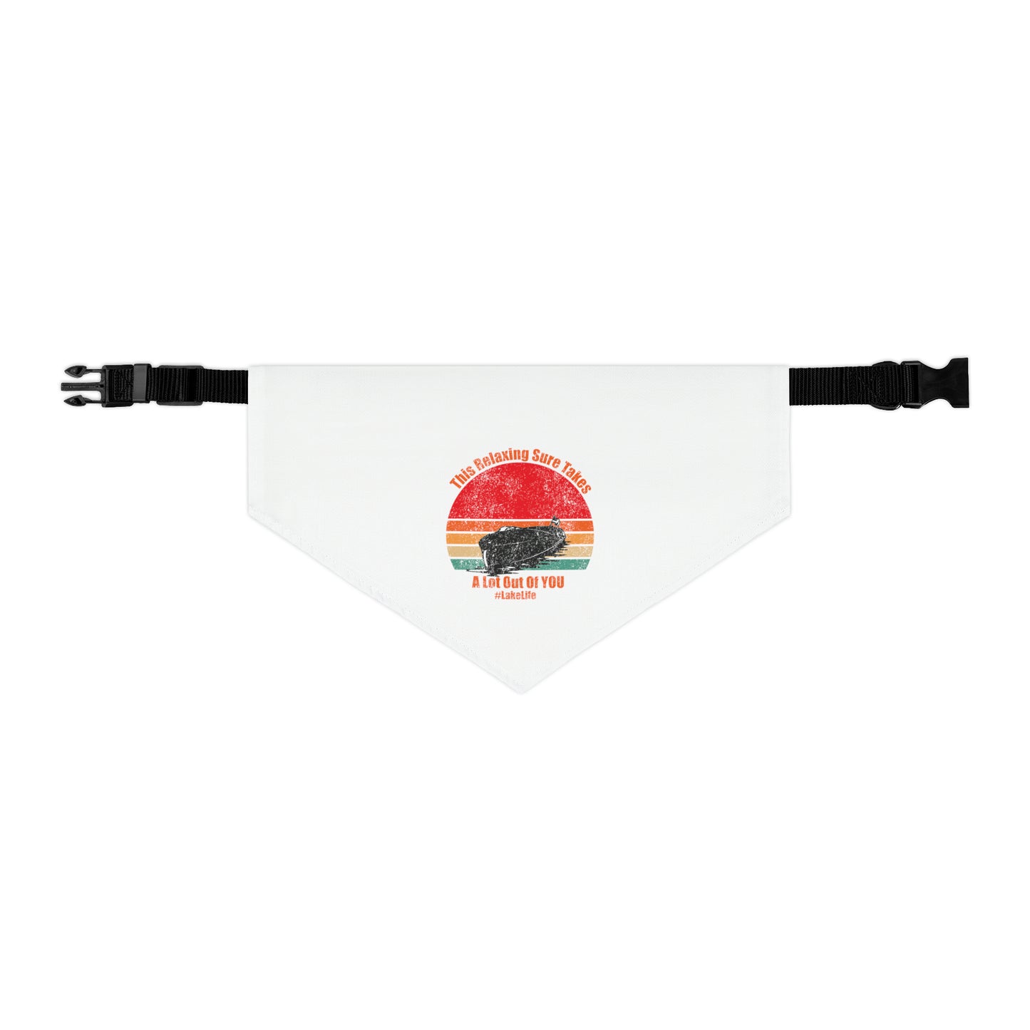 #LakeLife Pet Bandana Collar