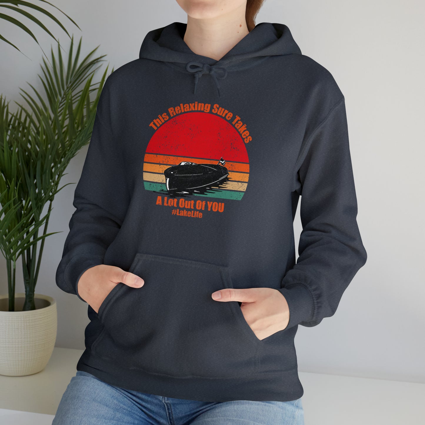 #LakeLife Unisex Heavy Blend™ Hooded Sweatshirt