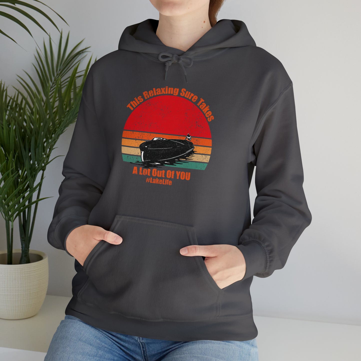 #LakeLife Unisex Heavy Blend™ Hooded Sweatshirt