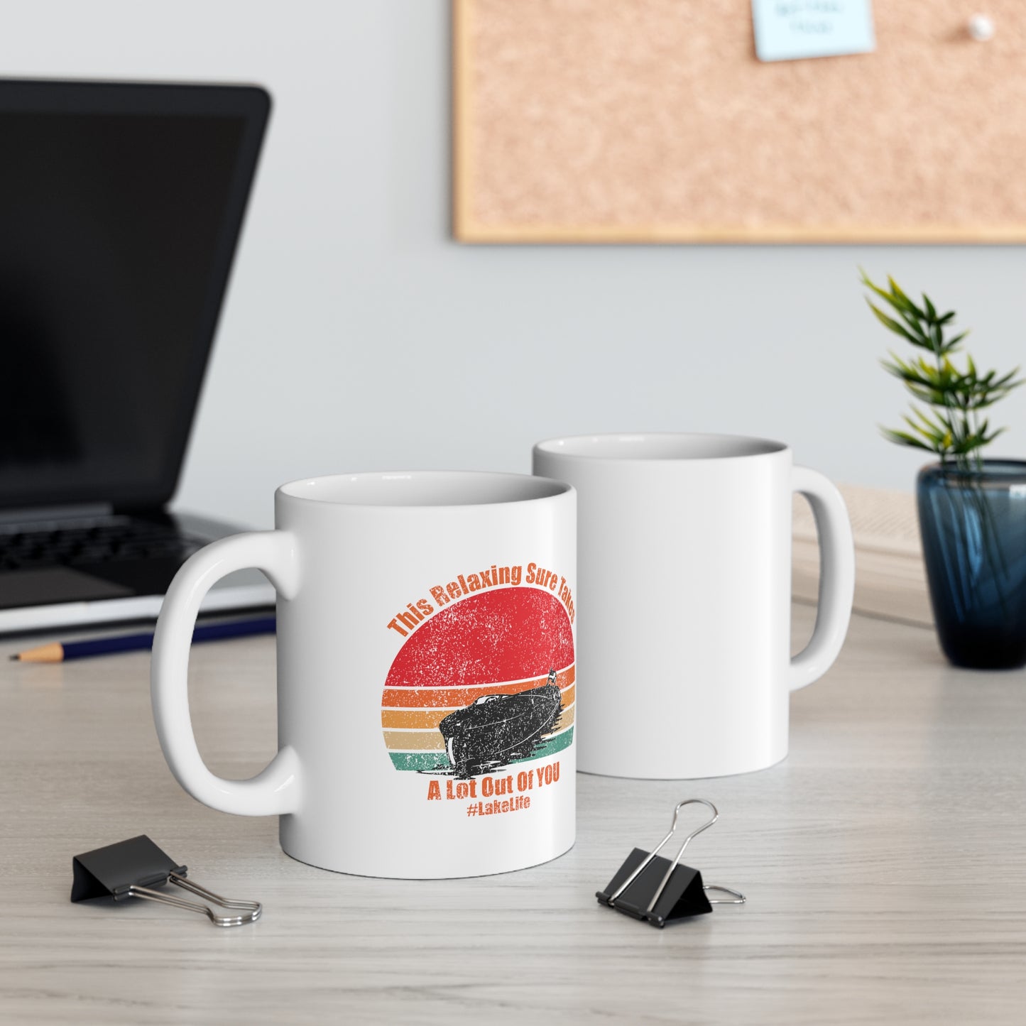 #LakeLife Ceramic Mug 11oz