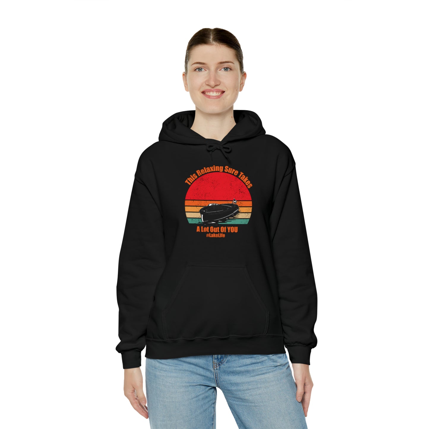 #LakeLife Unisex Heavy Blend™ Hooded Sweatshirt