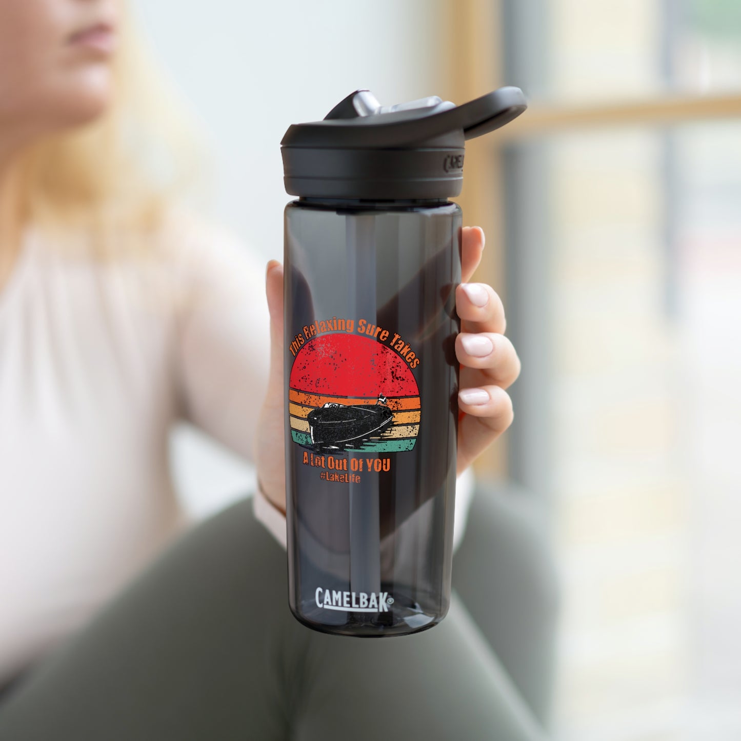 #LakeLife CamelBak Eddy®  Water Bottle, 20oz\25oz