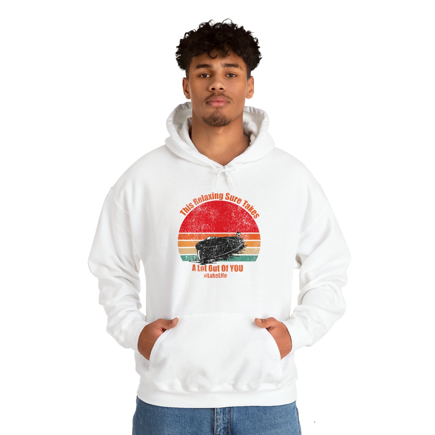 #LakeLife Unisex Heavy Blend™ Hooded Sweatshirt
