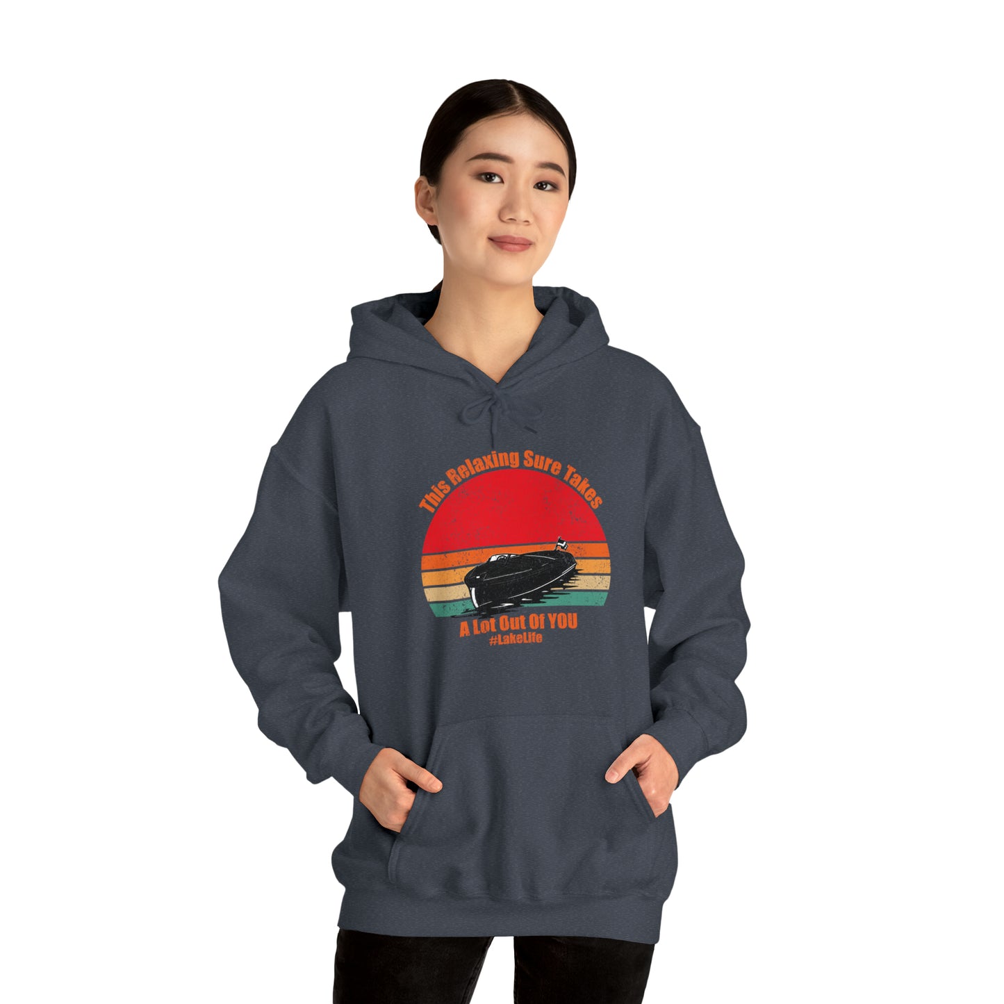 #LakeLife Unisex Heavy Blend™ Hooded Sweatshirt