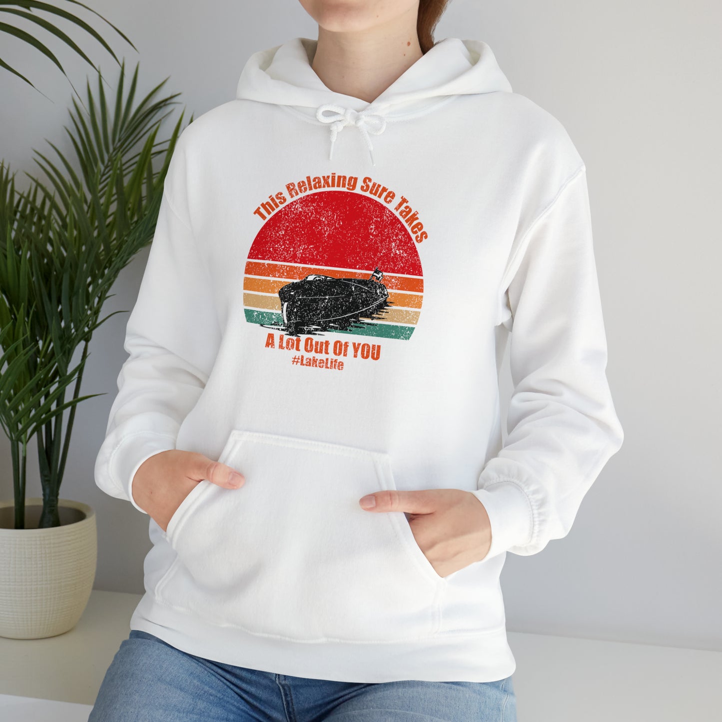 #LakeLife Unisex Heavy Blend™ Hooded Sweatshirt
