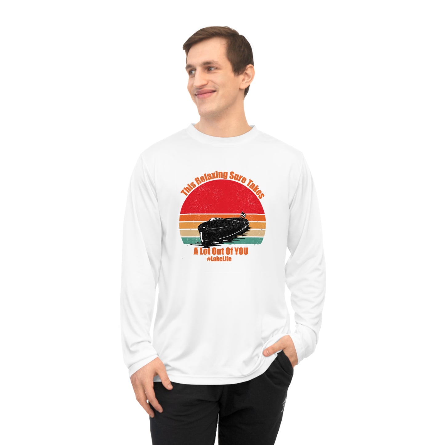 #LakeLife Unisex Performance Long Sleeve Shirt