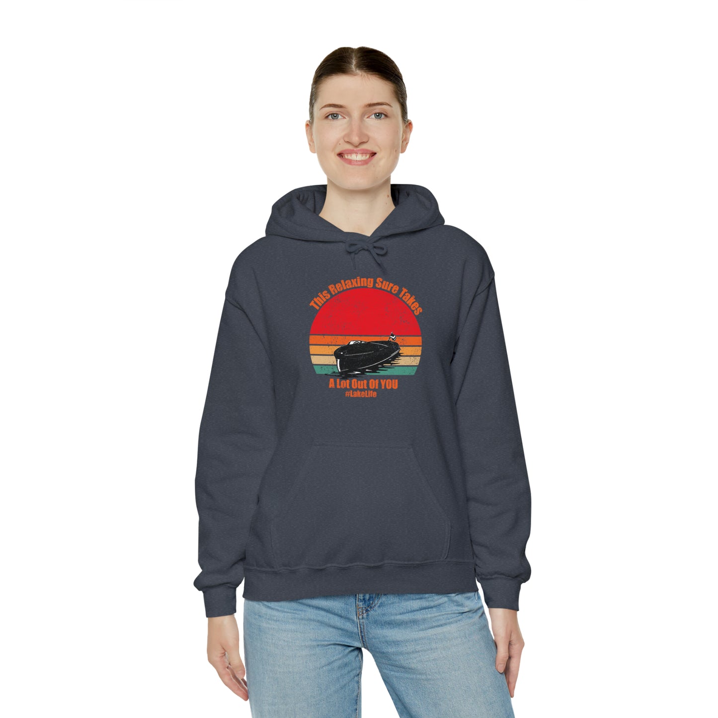 #LakeLife Unisex Heavy Blend™ Hooded Sweatshirt