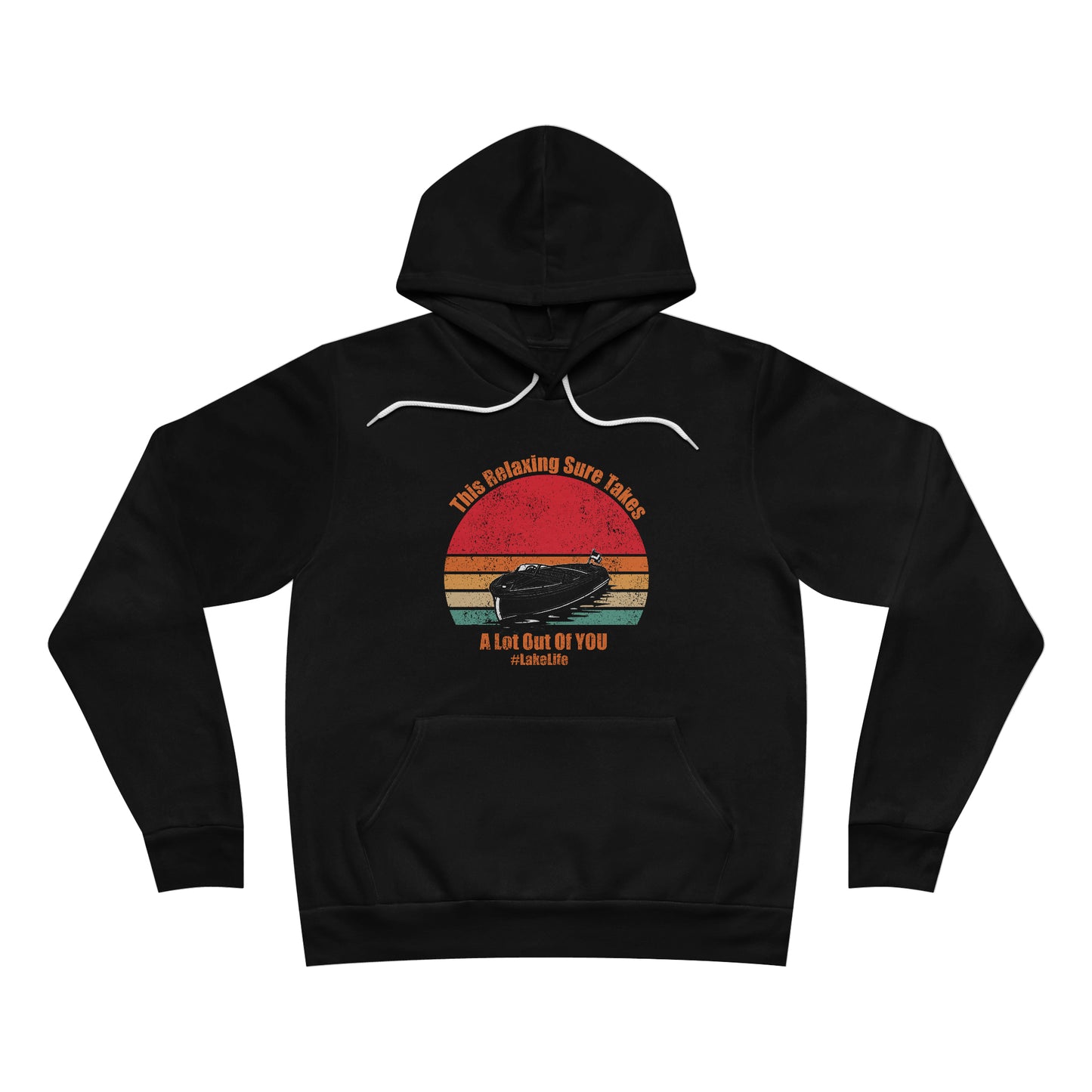 #LakeLife Unisex Sponge Fleece Pullover Hoodie