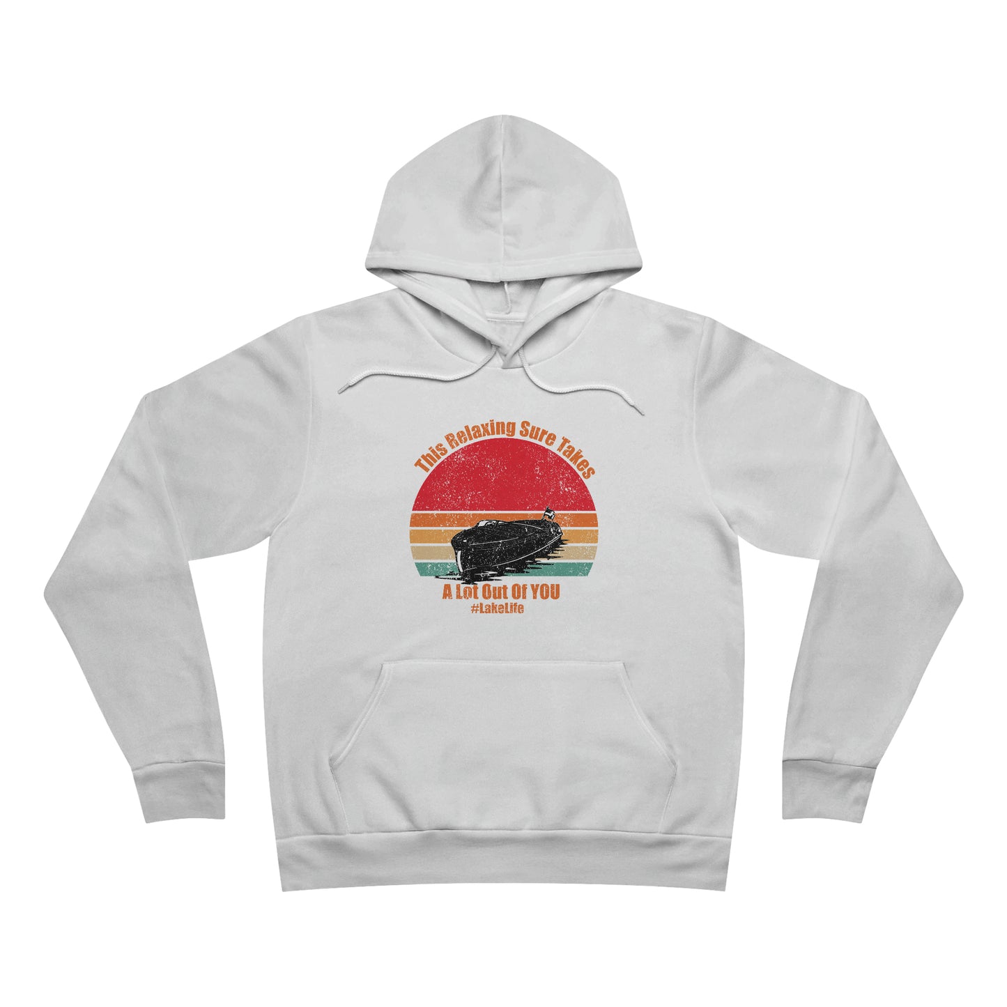 #LakeLife Unisex Sponge Fleece Pullover Hoodie