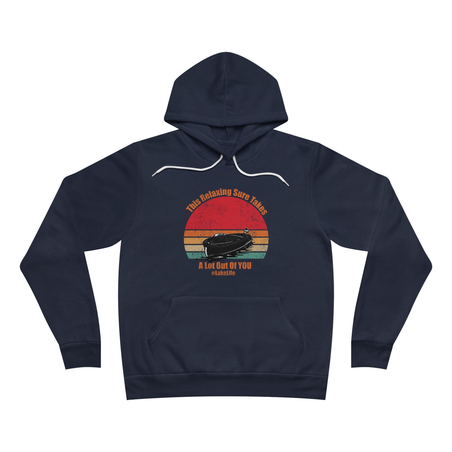 #LakeLife Unisex Sponge Fleece Pullover Hoodie