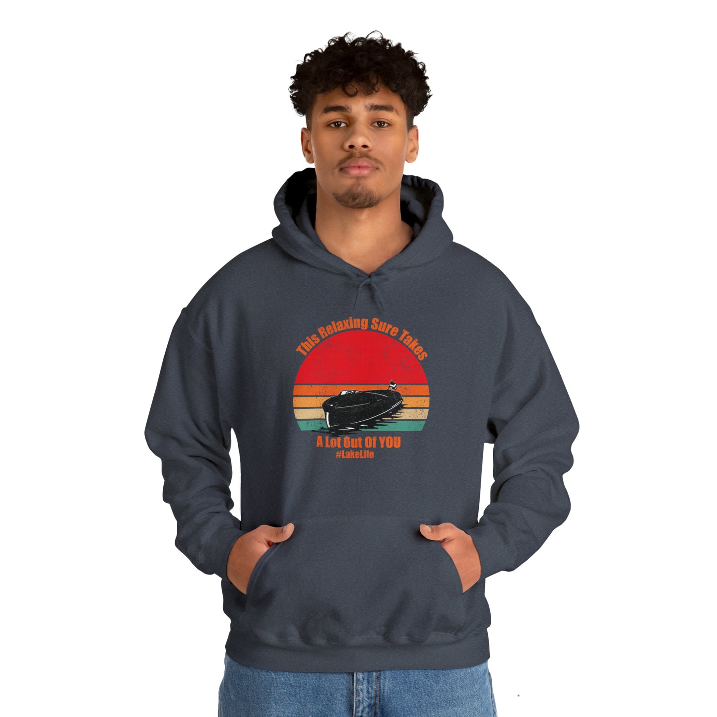 #LakeLife Unisex Heavy Blend™ Hooded Sweatshirt