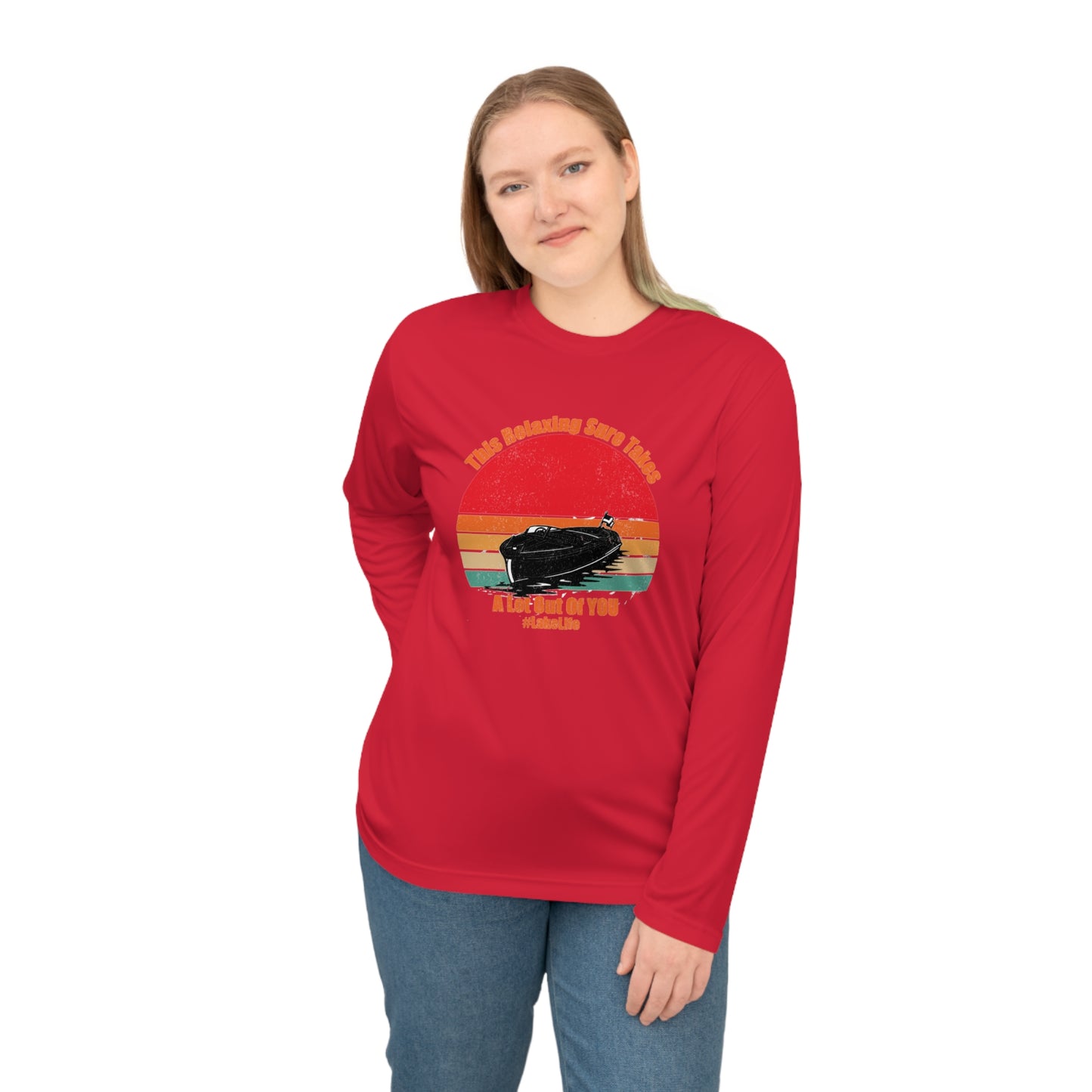 #LakeLife Unisex Performance Long Sleeve Shirt