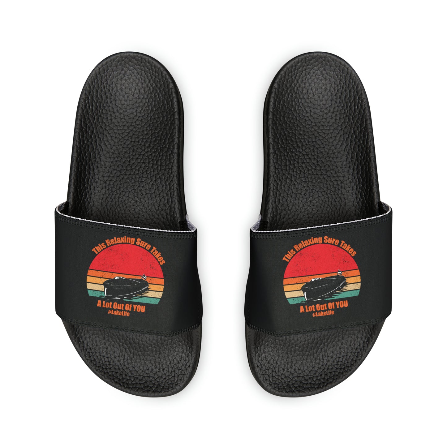 #LakeLife Youth PU Slide Sandals