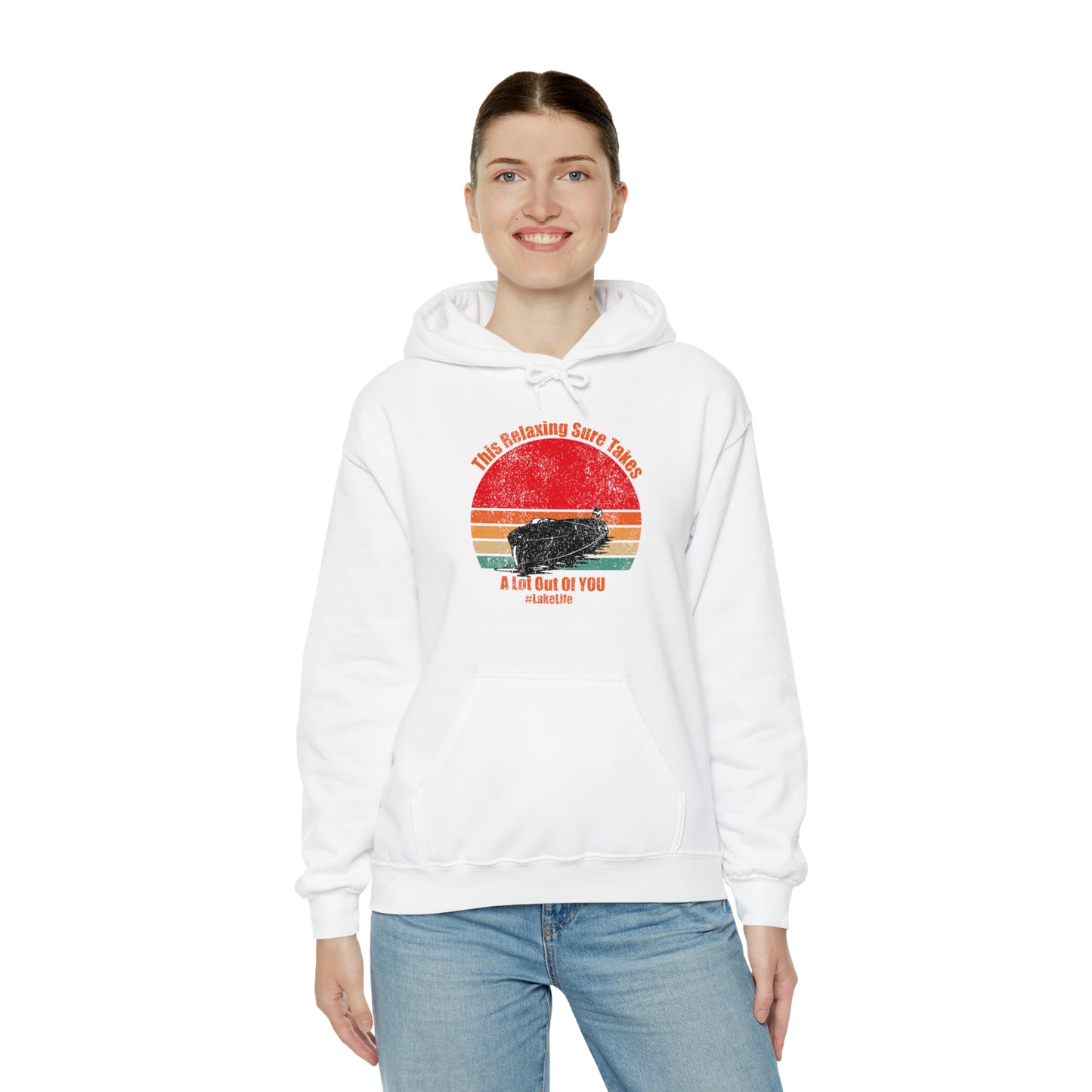 #LakeLife Unisex Heavy Blend™ Hooded Sweatshirt