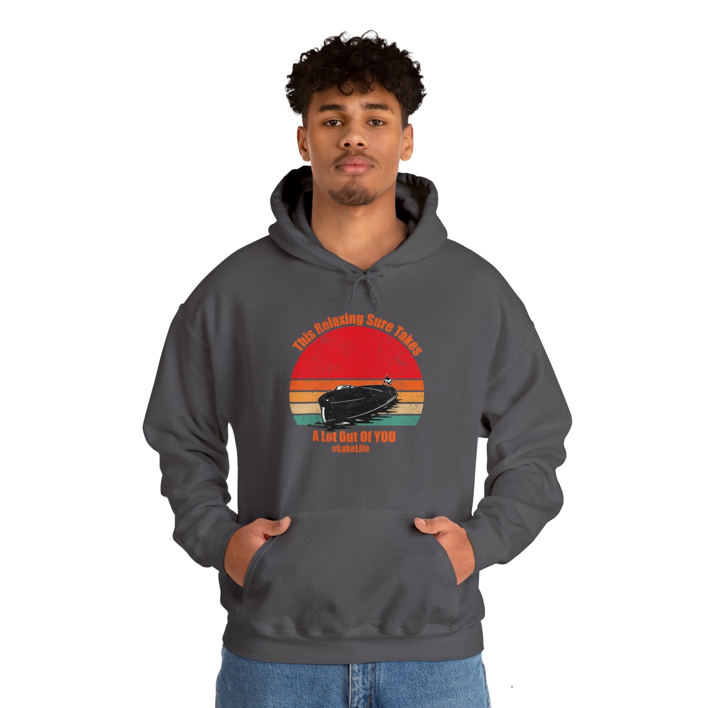 #LakeLife Unisex Heavy Blend™ Hooded Sweatshirt