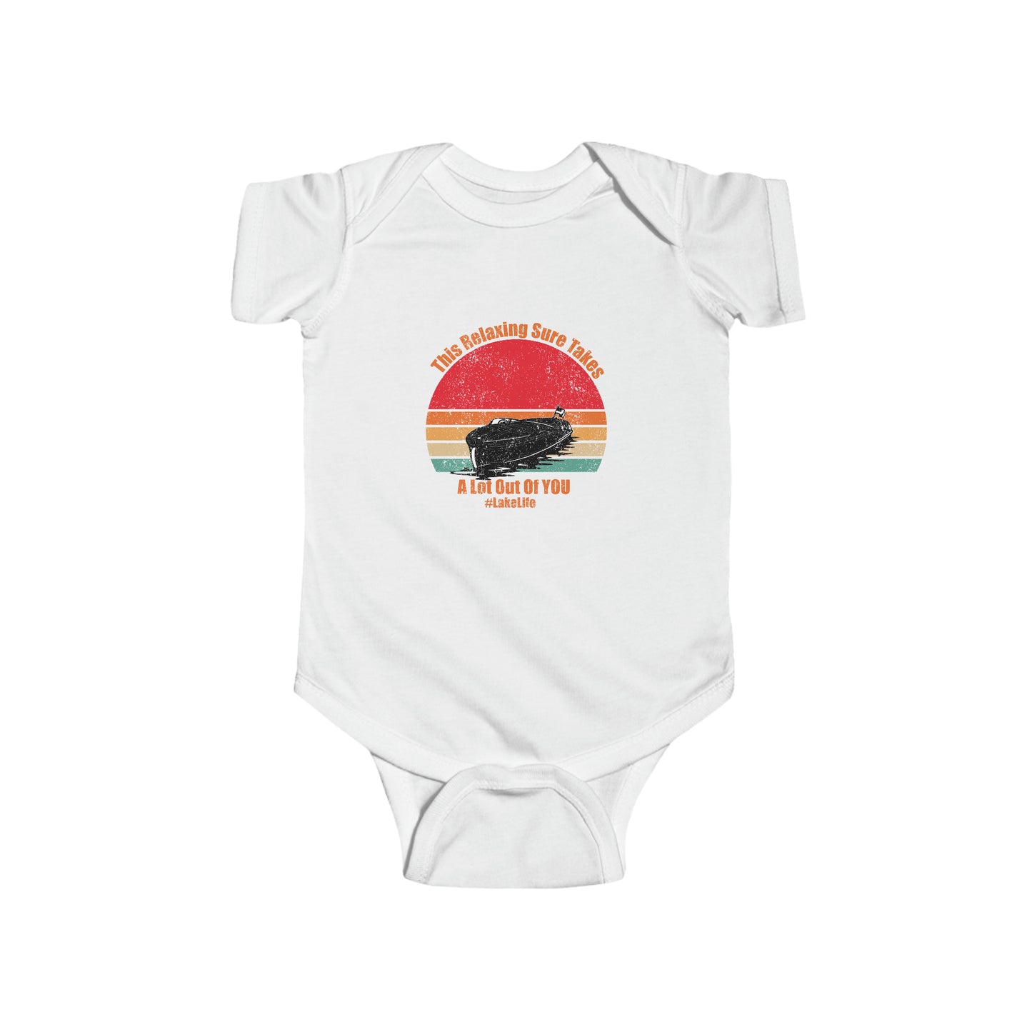 #LakeLife Infant Fine Jersey Bodysuit