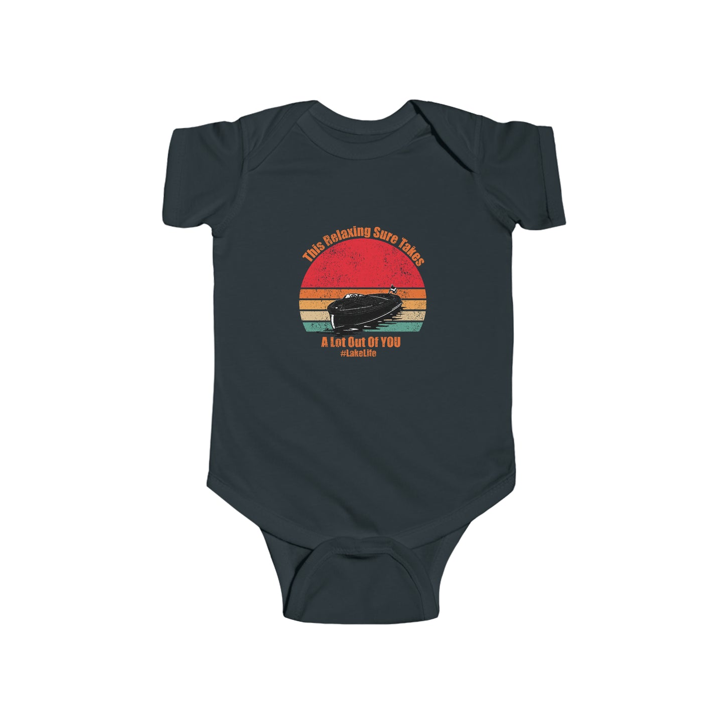 #LakeLife Infant Fine Jersey Bodysuit