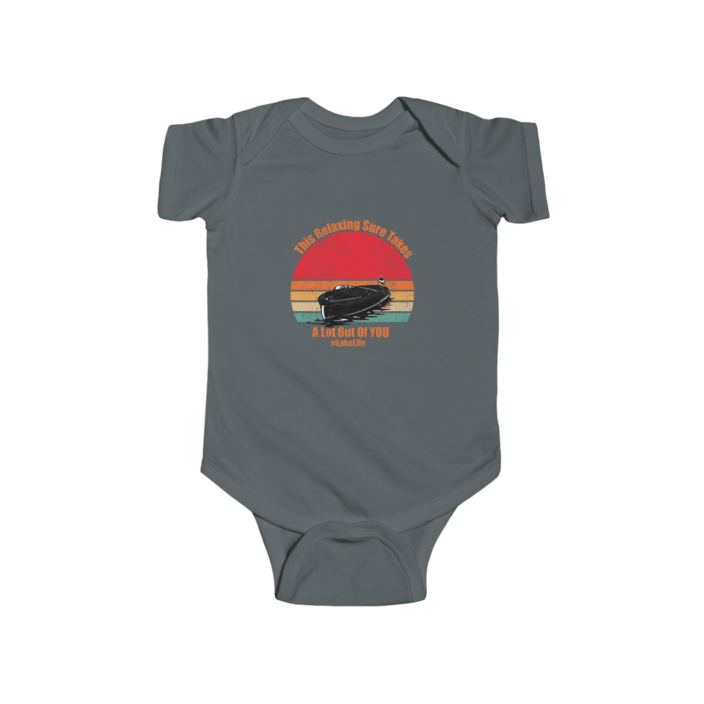 #LakeLife Infant Fine Jersey Bodysuit