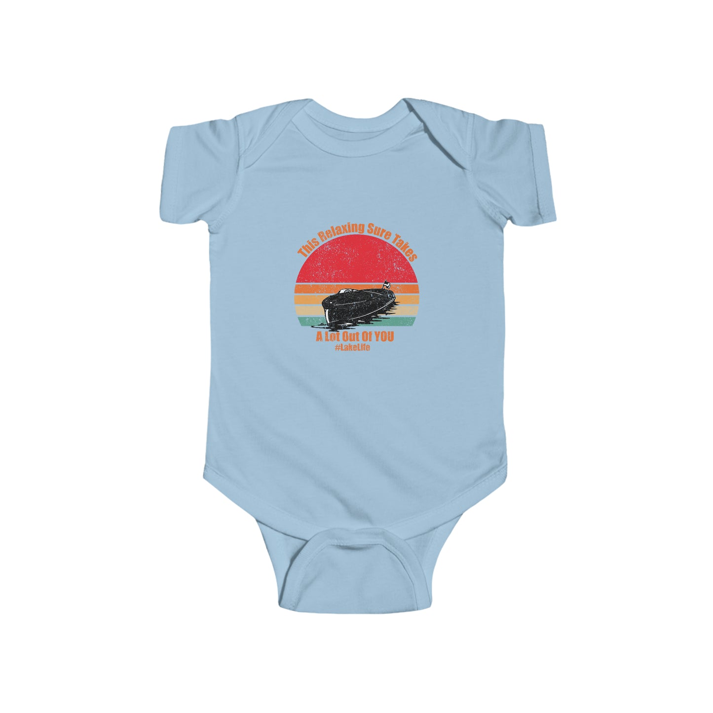 #LakeLife Infant Fine Jersey Bodysuit