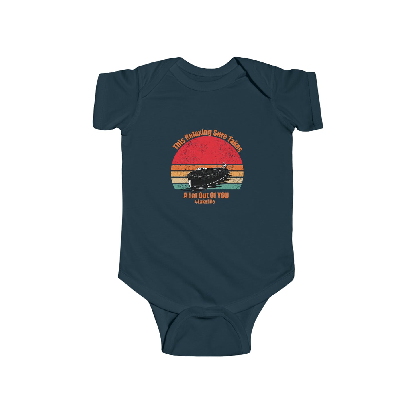 #LakeLife Infant Fine Jersey Bodysuit