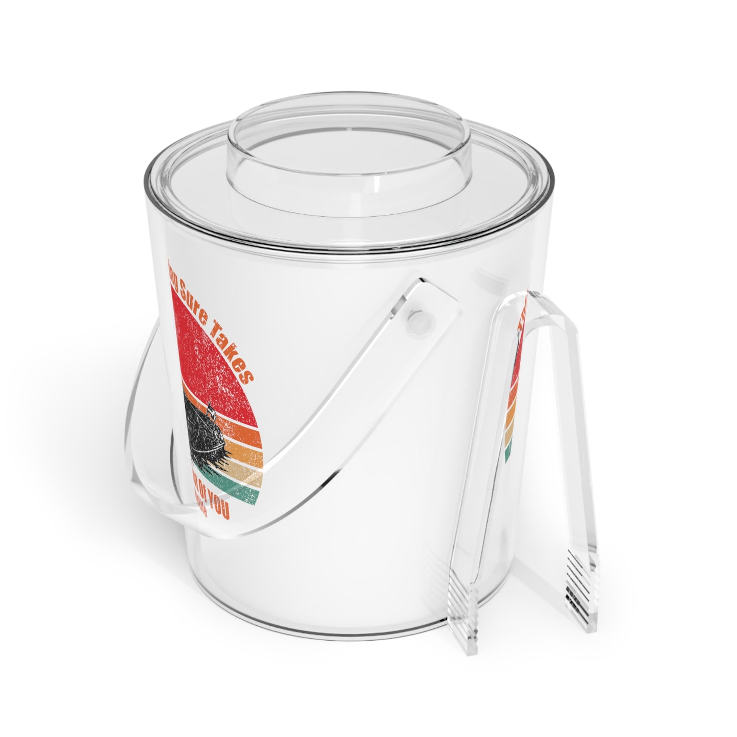 #LakeLife Ice Bucket with Tongs