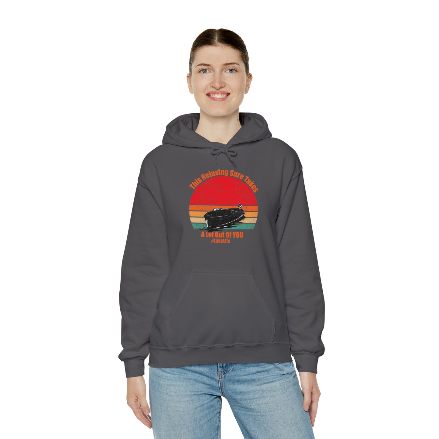 #LakeLife Unisex Heavy Blend™ Hooded Sweatshirt