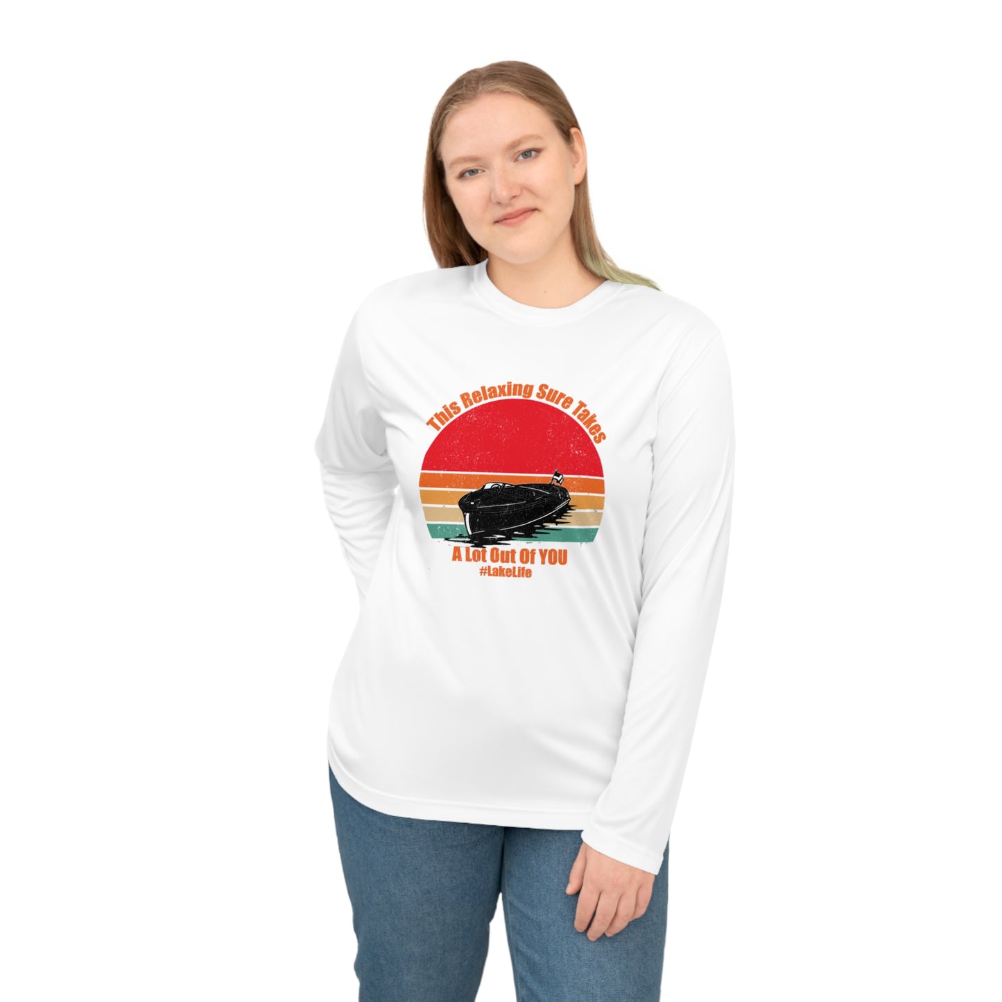 #LakeLife Unisex Performance Long Sleeve Shirt