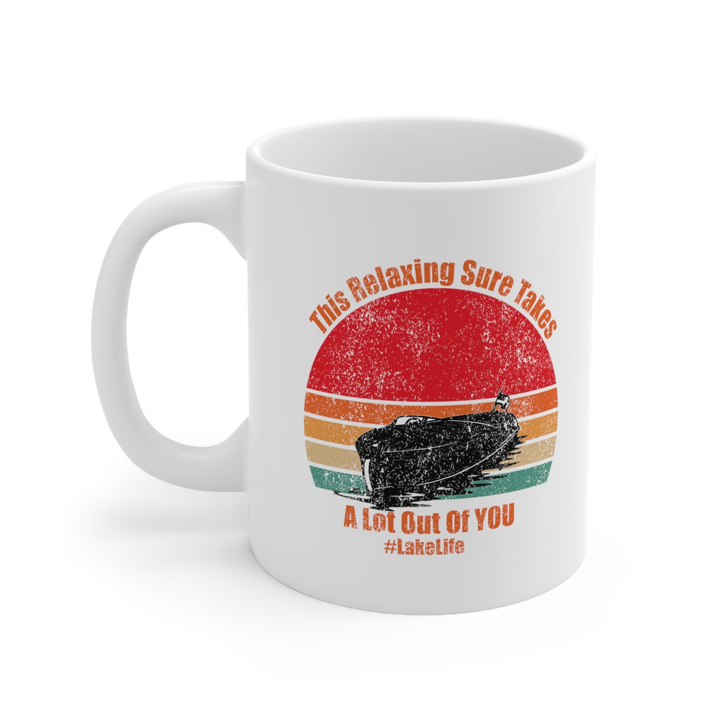 #LakeLife Ceramic Mug 11oz