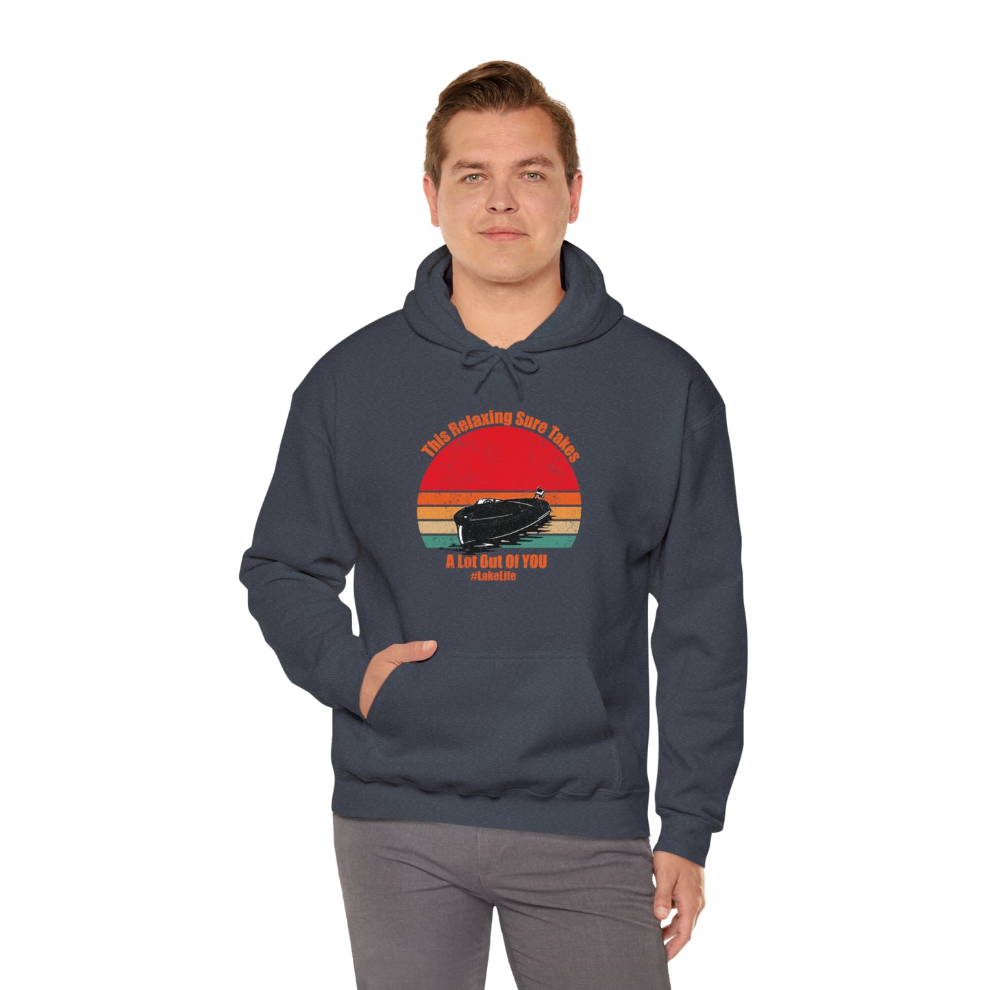 #LakeLife Unisex Heavy Blend™ Hooded Sweatshirt