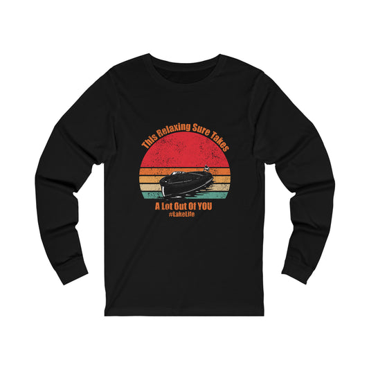 #LakeLife Unisex Jersey Long Sleeve Tee