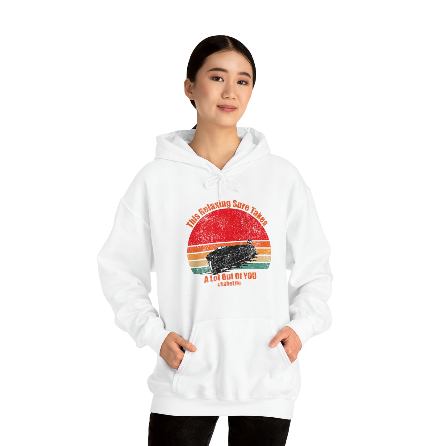 #LakeLife Unisex Heavy Blend™ Hooded Sweatshirt